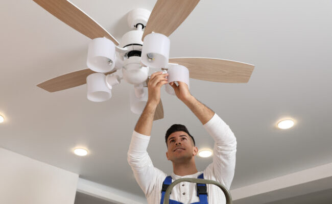 How to Safely Install a Ceiling Fan